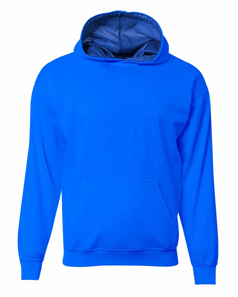 A4 NB4279 Youth Sprint Fleece Hooded Sweatshirt