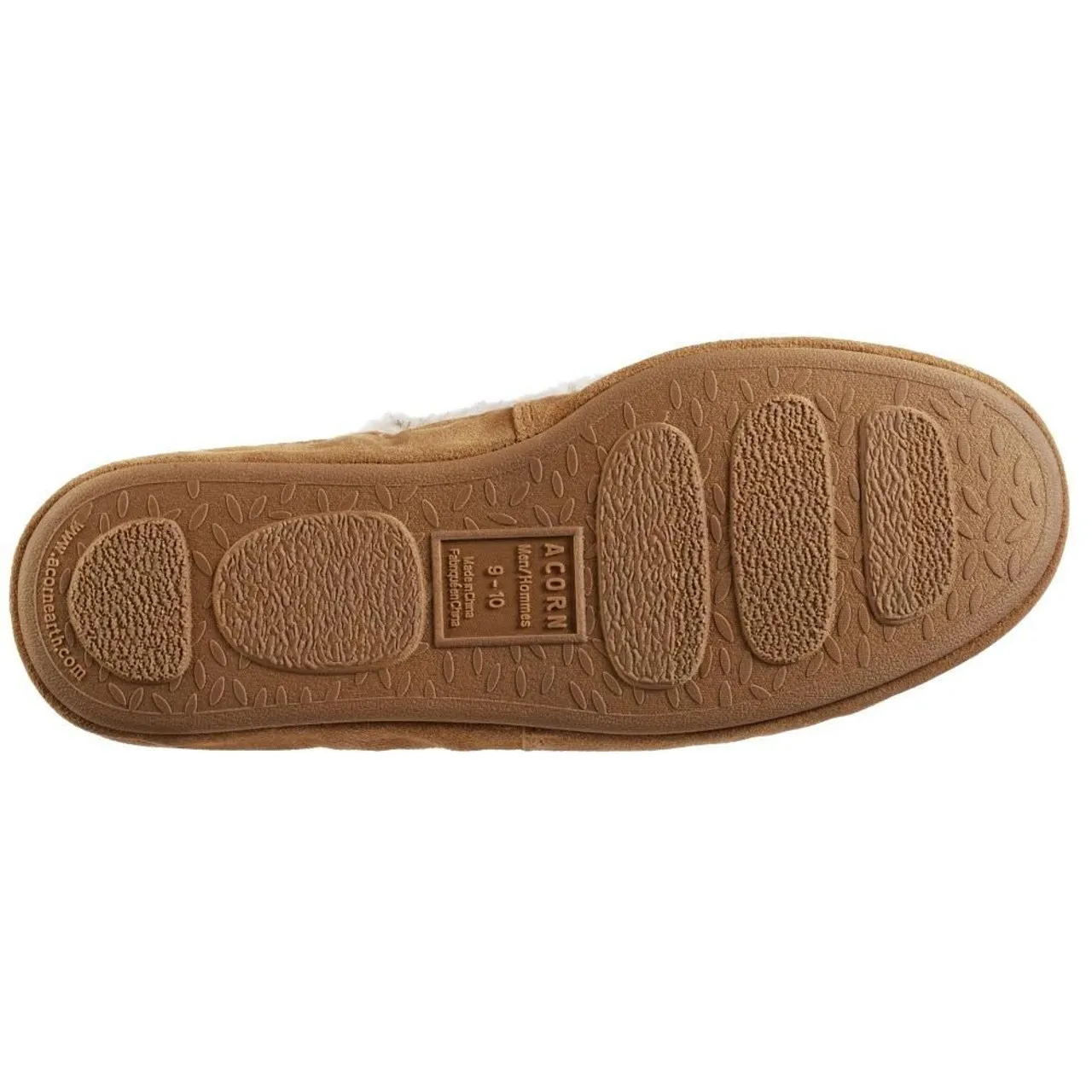 Acorn Men's Recycled Callum Hoodback Slipper - Natural