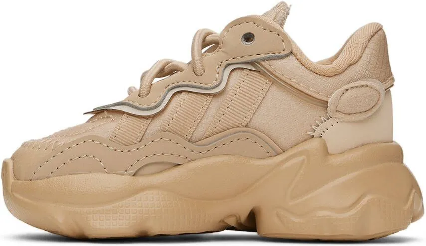 Adidas Kids Baby Beige Ozweego Sneakers