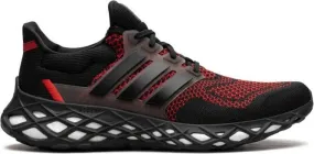 Adidas Ultra Boost Web DNA Core Black Vivid Red sneakers