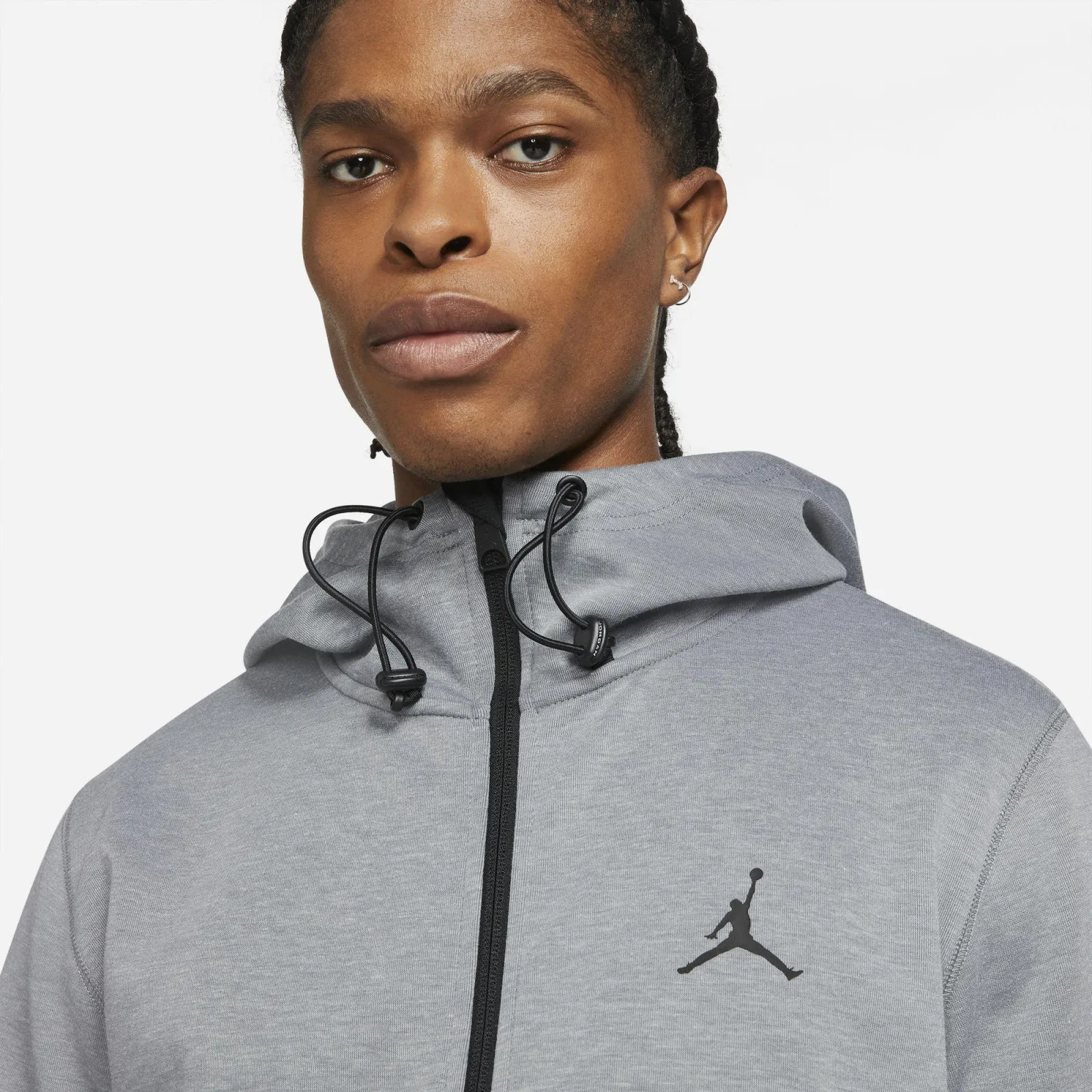 Air Jordan Dri-FIT Air Statement Fleece Full-Zip Hoodie ''Carbon Heather''