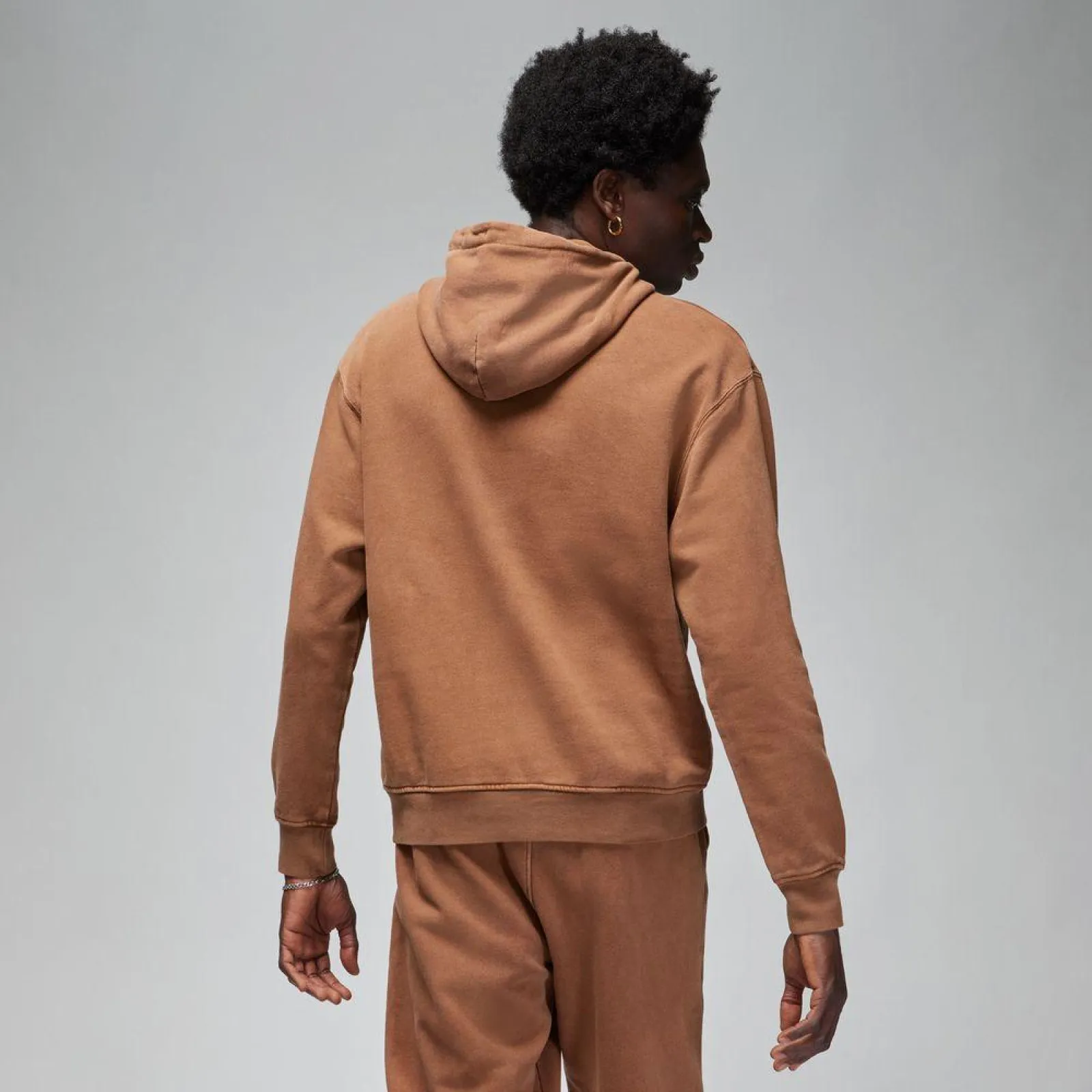 Air Jordan Essentials Washed Fleece Hoodie ''LT British Tan''