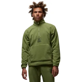 Air Jordan Essentials Winterized Fleece Half-Zip Hoodie ''Sky J Olive''