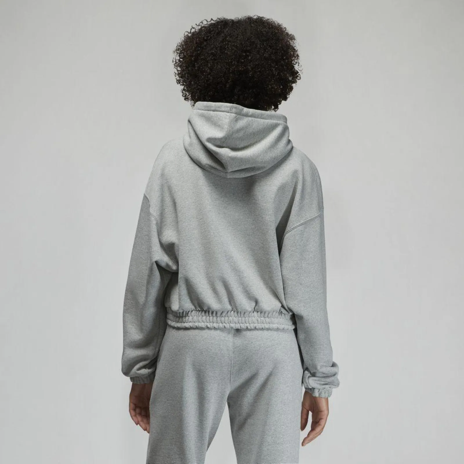 Air Jordan Essentials Women's Fleece Hoodie ''DK Grey Heather''