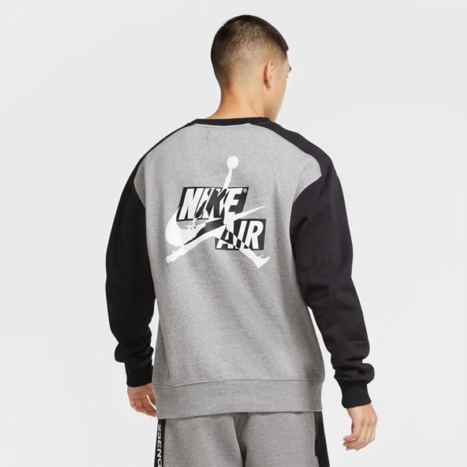 Air Jordan Jumpman Classics Fleece Hoodie ''Grey/Black''