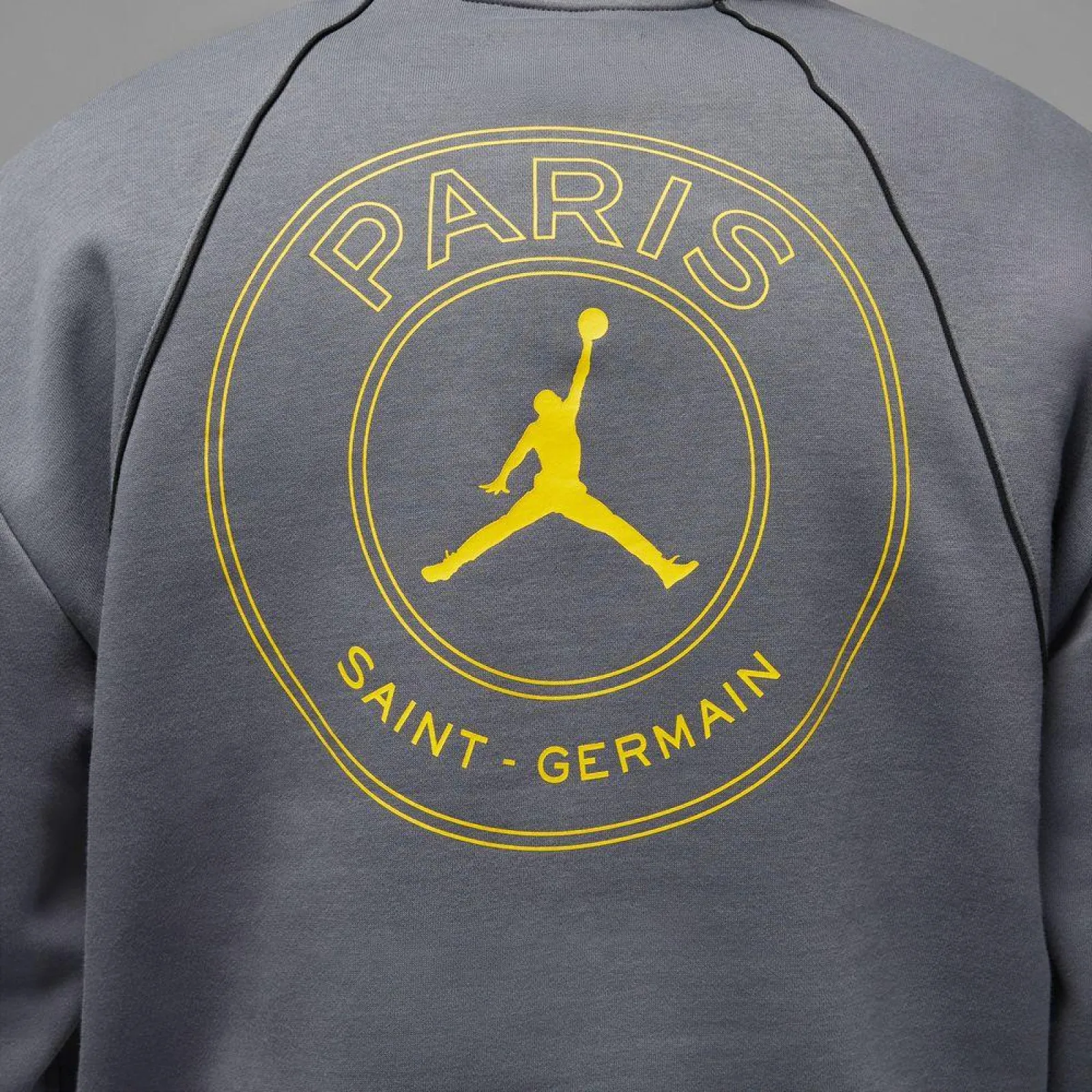 Air Jordan Paris Saint-Germain Fleece Hoodie ''Grey''