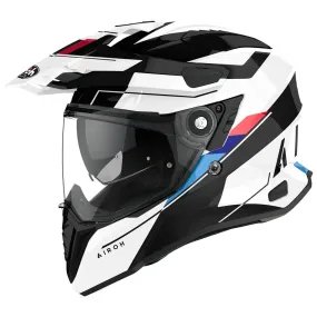 Airoh - Commander Skill White/Black Adventure Helmet