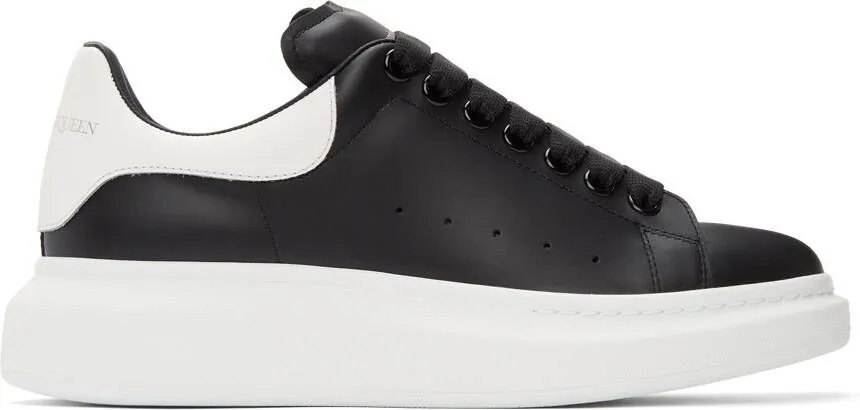 Alexander McQueen Black & White Oversized Sneakers