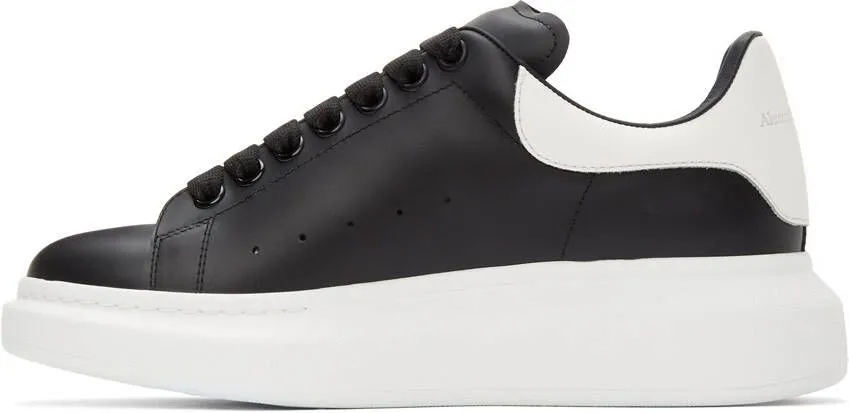 Alexander McQueen Black & White Oversized Sneakers