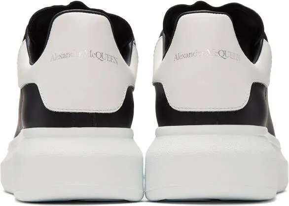 Alexander McQueen Black & White Oversized Sneakers