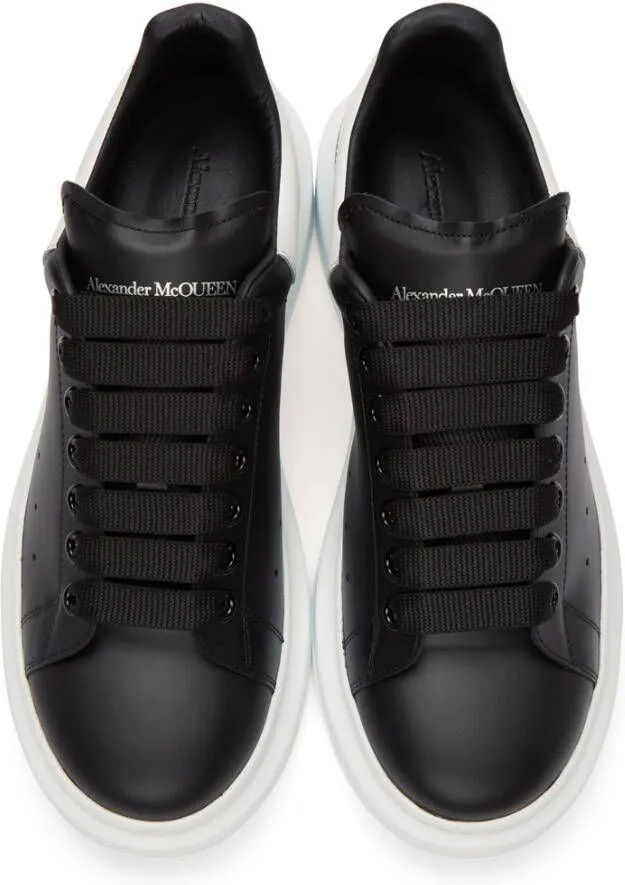 Alexander McQueen Black & White Oversized Sneakers