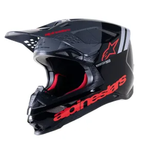 Alpinestars - S-M8 Radium Black/Red Helmet