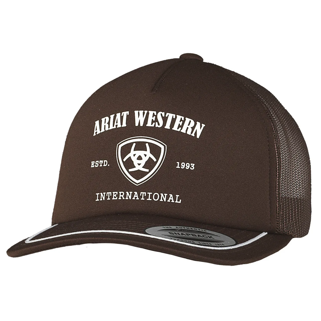 Ariat Screen Print Logo Brown Hat