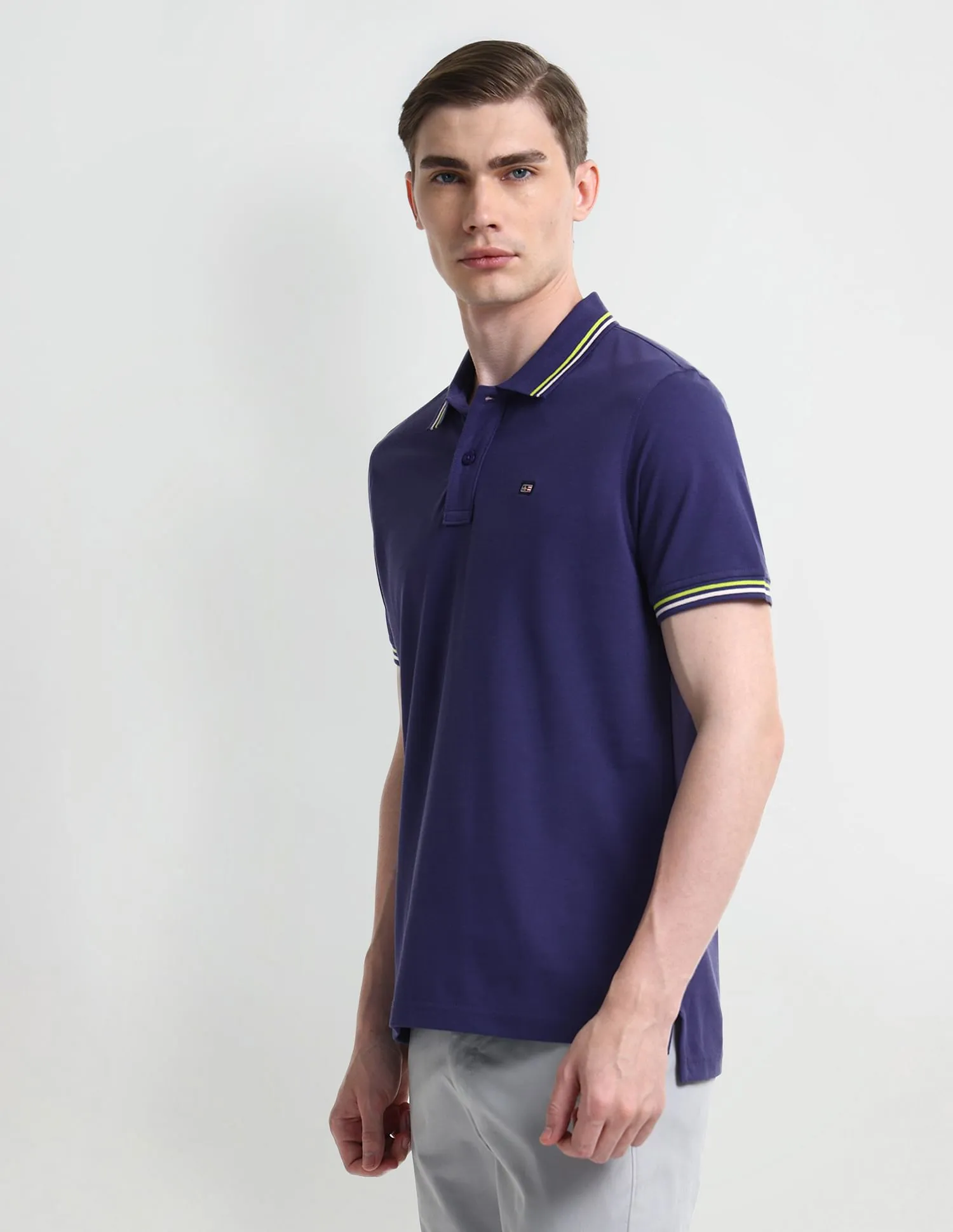 Arrow Sport Solid Regular Polo Shirt