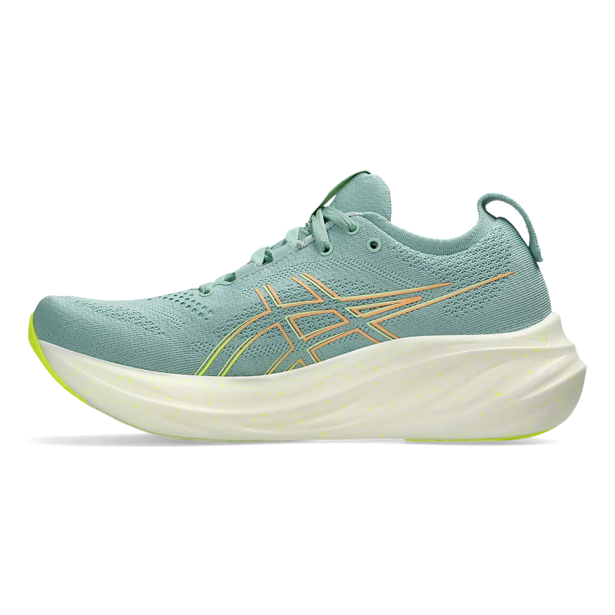 Asics Gel Nimbus 26 - Light Celadon - Safety Yellow