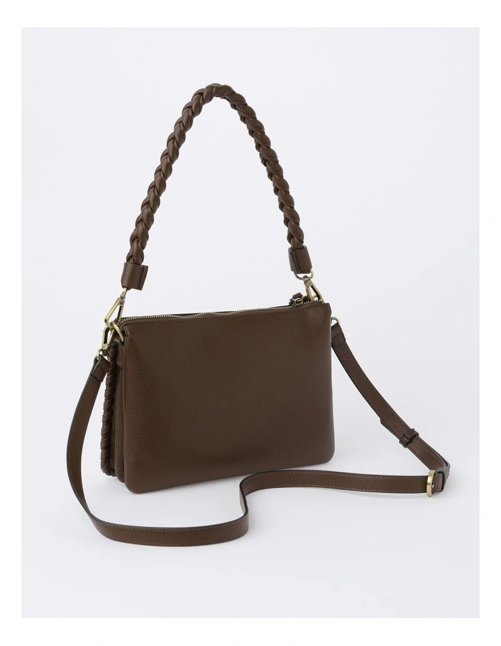 Austin Shoulder Bag in Chocolate