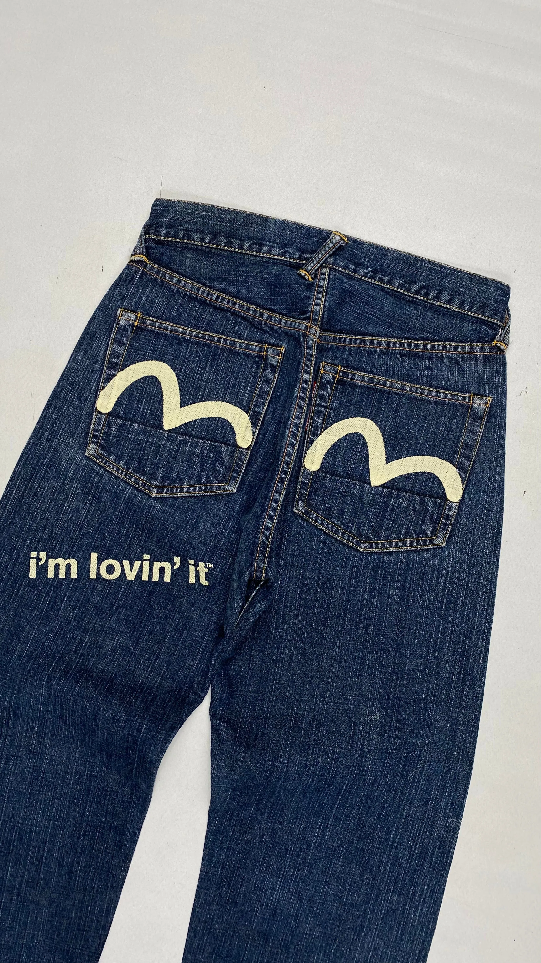 Authentic Vintage Evisu x McDonald's Jeans (27")