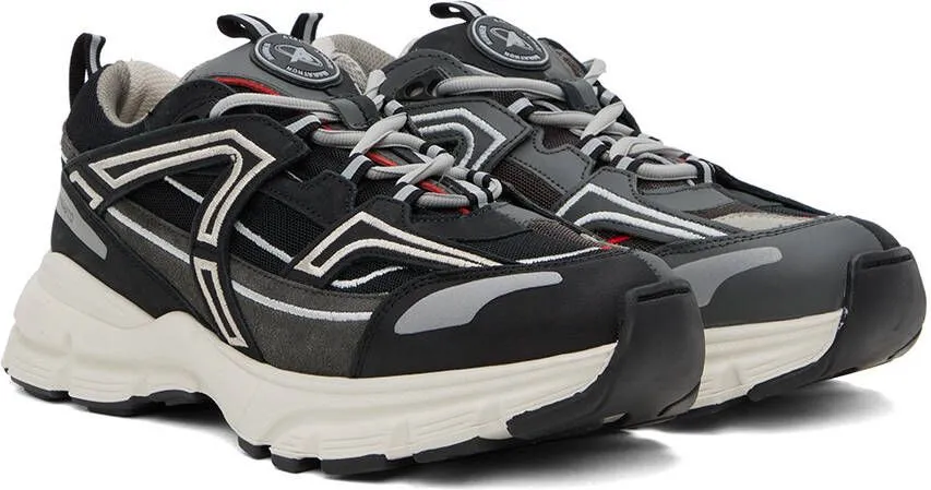 Axel Arigato Black & Gray Marathon R-Trail 50 50 Sneakers