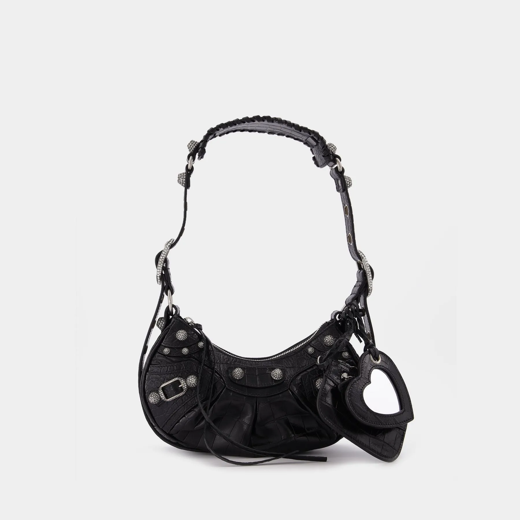 Balenciaga  Le Cagole Bag XS in Black Leather