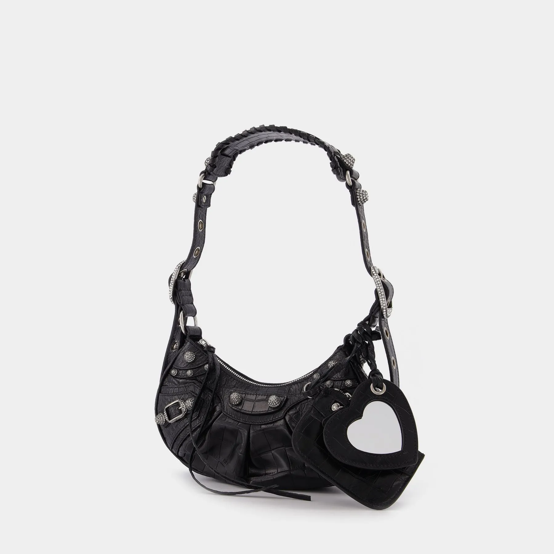 Balenciaga  Le Cagole Bag XS in Black Leather