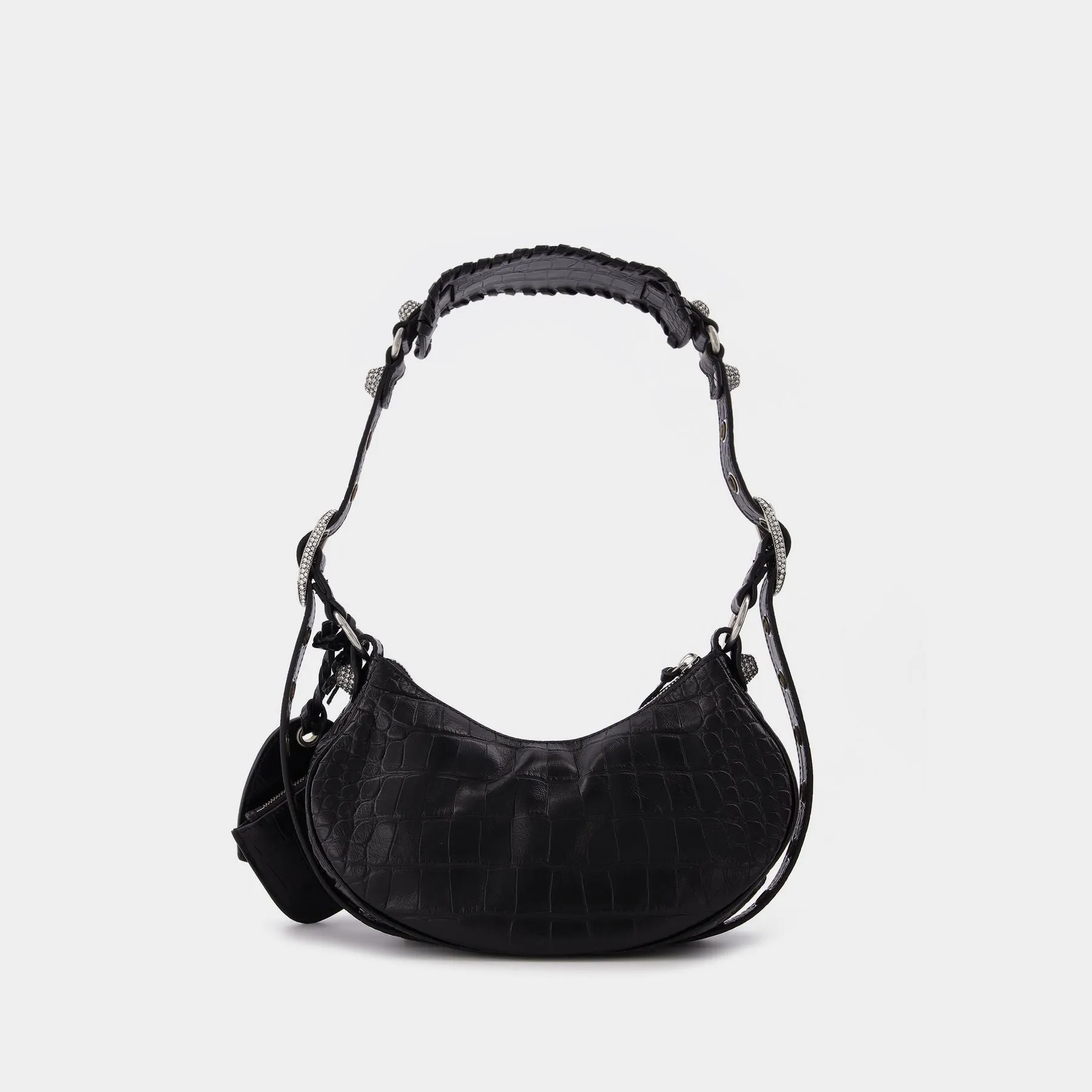 Balenciaga  Le Cagole Bag XS in Black Leather