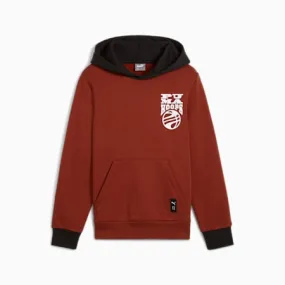 Basketball Blueprint Hoodie - Boys 8-16 years | Mars Red | PUMA Winter Layers | PUMA 