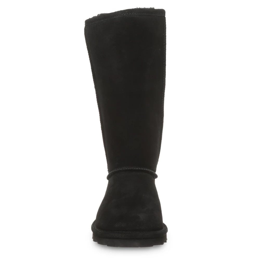 BEARPAW  WOMENS ELLE TALL WATER RESISTANT FUR BOOT