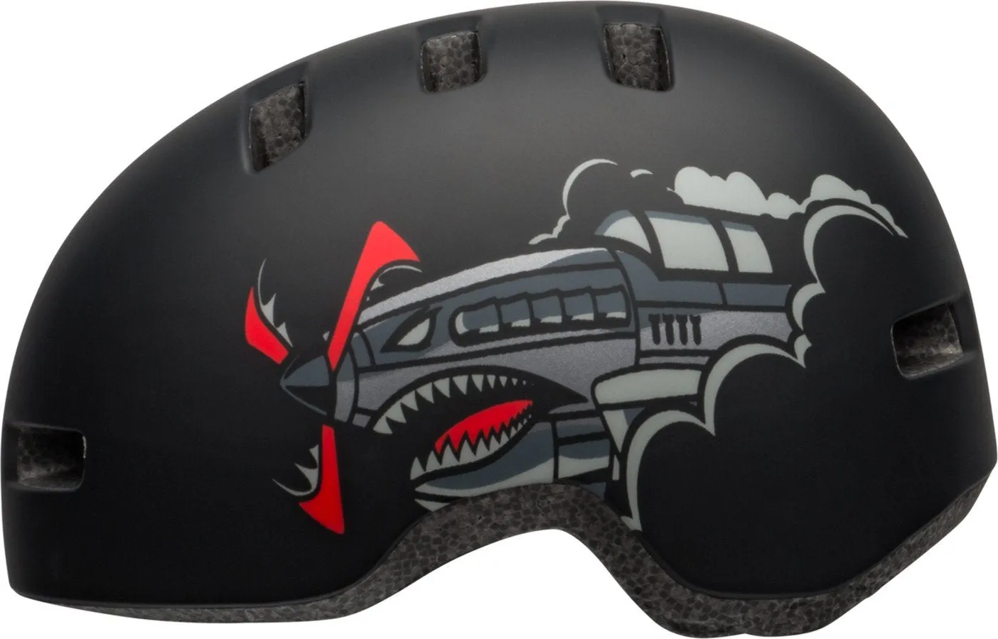 Bell Lil Ripper Child Helmet - Matt Black Bomber - 2020