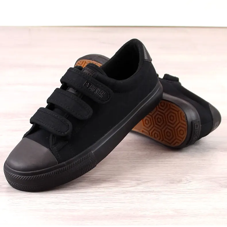 Big Star W INT1842D Velcro sneakers, black