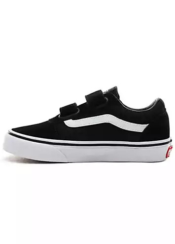 Black & White Youth Ward V Trainers by Vans | Look Again