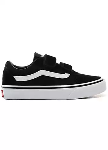 Black & White Youth Ward V Trainers by Vans | Look Again