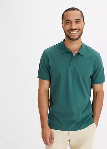 bonprix Collar Neck Polo Shirt | Grattan