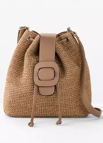 bonprix Drawstring Bucket Bag | Grattan