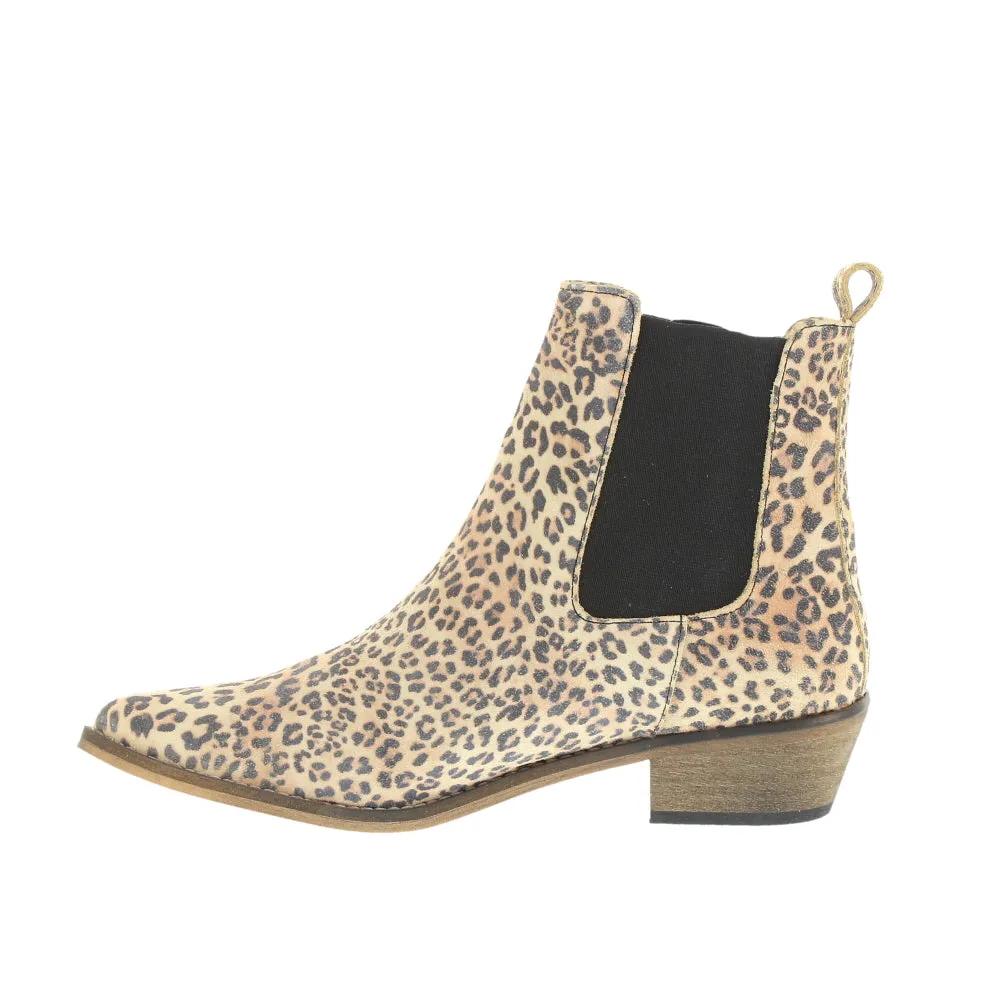 Boot Ivy Lee 'Stella' / Beige Leopard