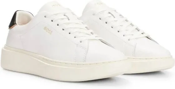 BOSS logo-de ed sneakers White