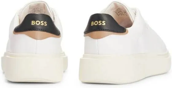 BOSS logo-de ed sneakers White