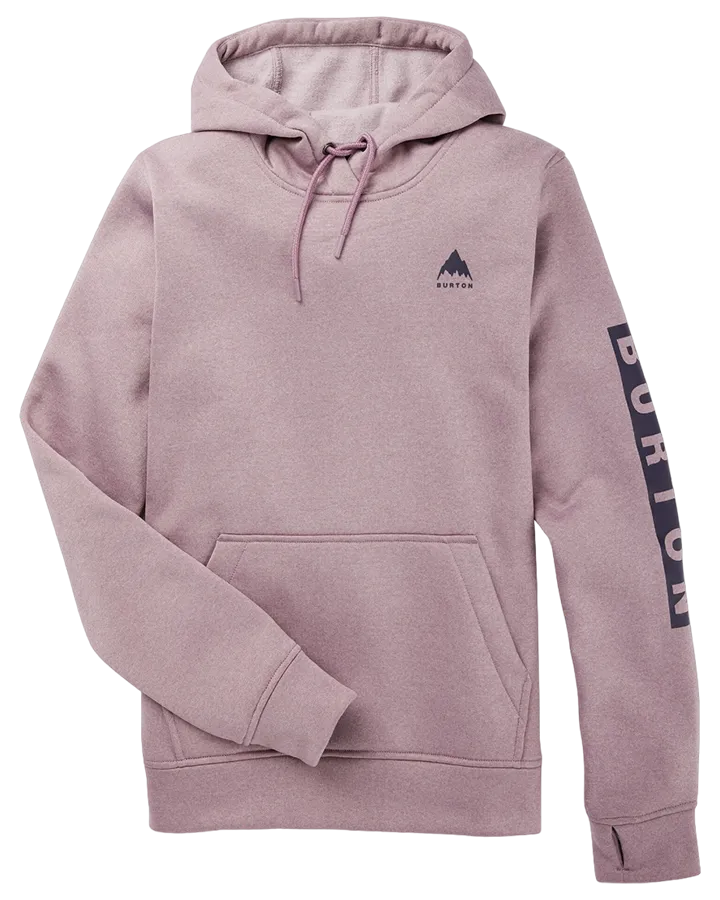 Burton Women's Oak Pullover Hoodie - Elderberry Heather