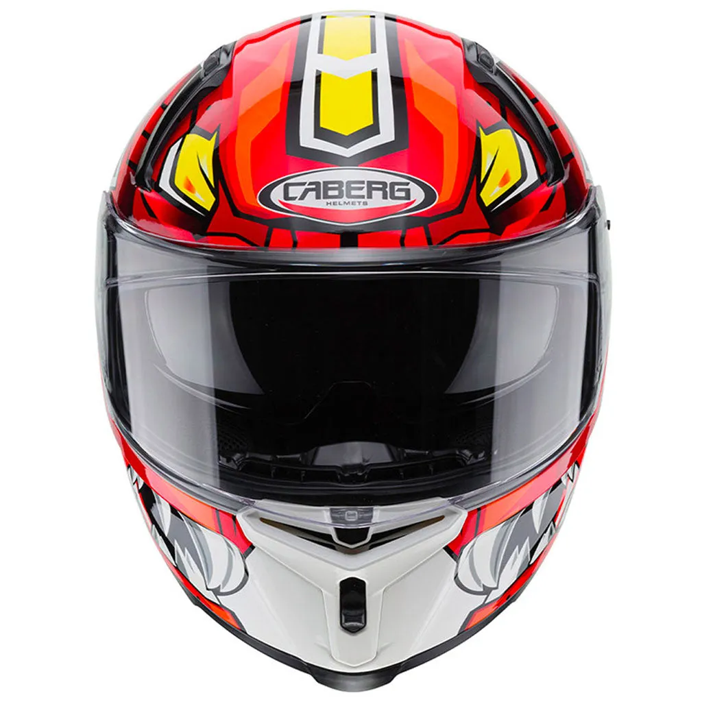 Caberg - Avalon Giga White/Yellow/Red Helmet