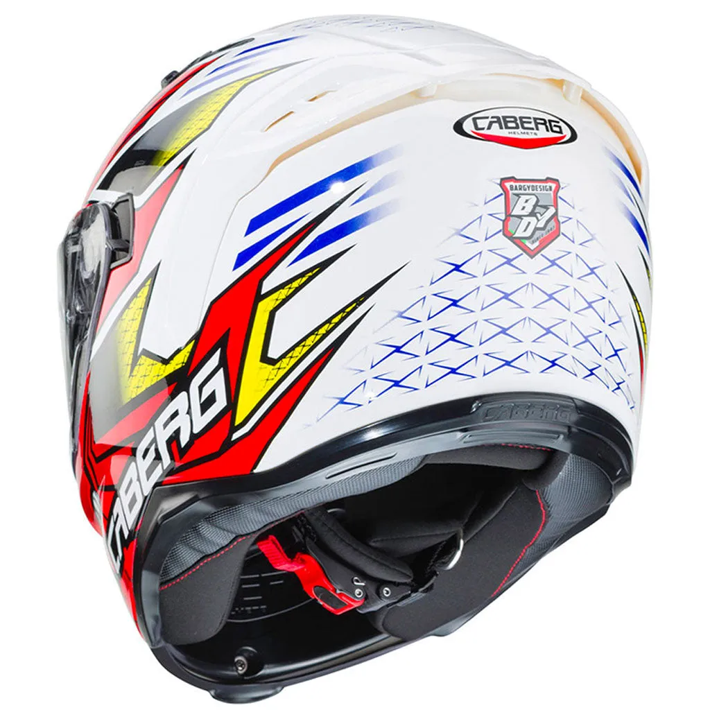 Caberg - Avalon Giga White/Yellow/Red Helmet