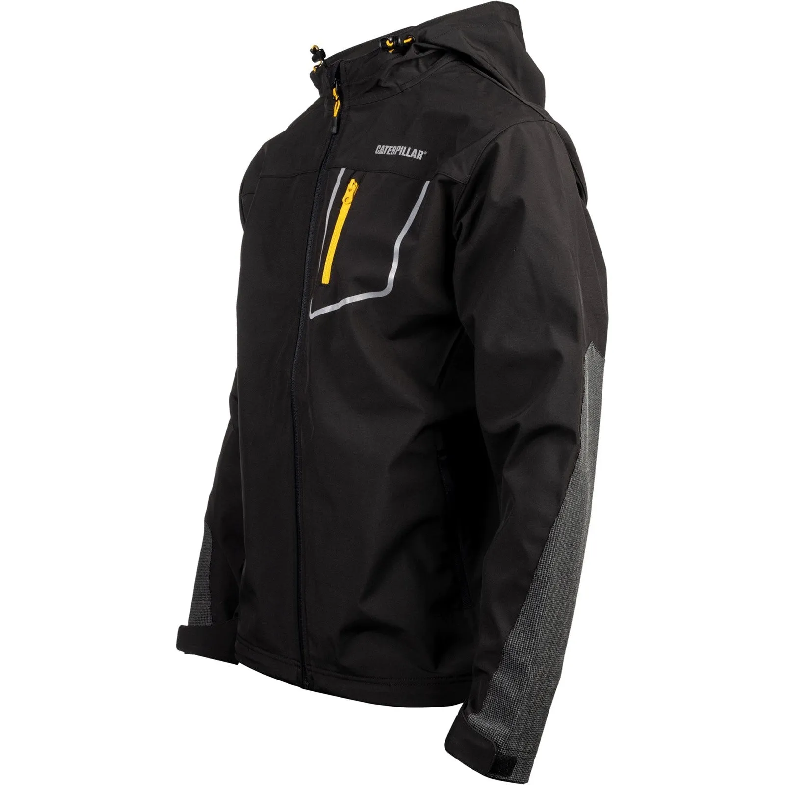 Capstone Hooded Soft Shell Jacket  Black