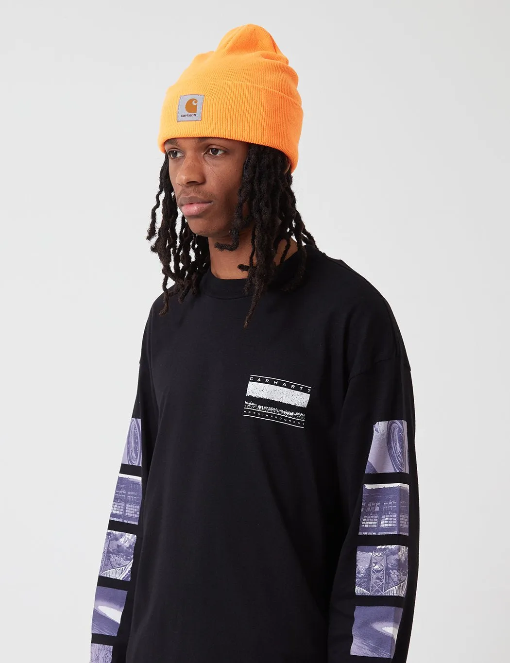 Carhartt-WIP Watch Beanie Hat - Pop Orange