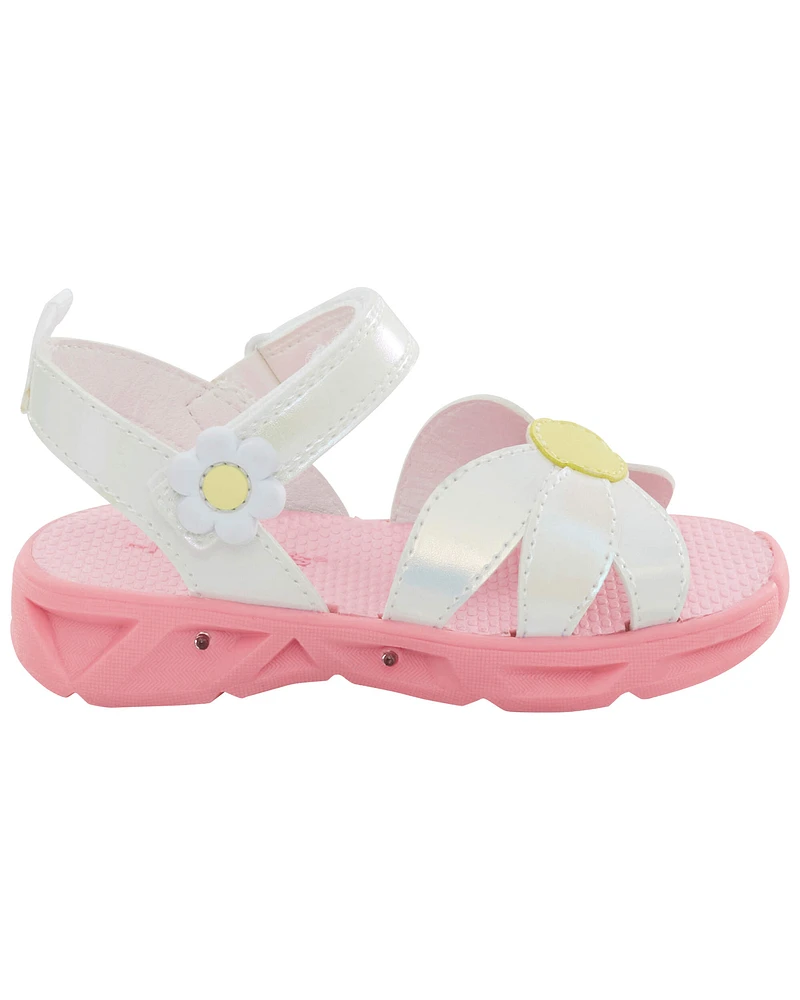 Carter's / OshKosh Toddler Light-Up Daisy Sandals