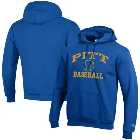 Champion  Pitt Panthers Royal Baseball Icon Powerblend Pullover Hoodie