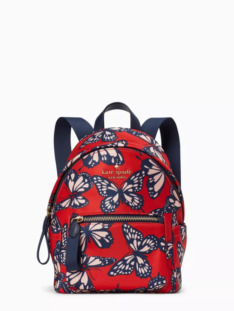 Chelsea The Little Better Butterfly Toss Printed Mini Backpack | Kate Spade GB