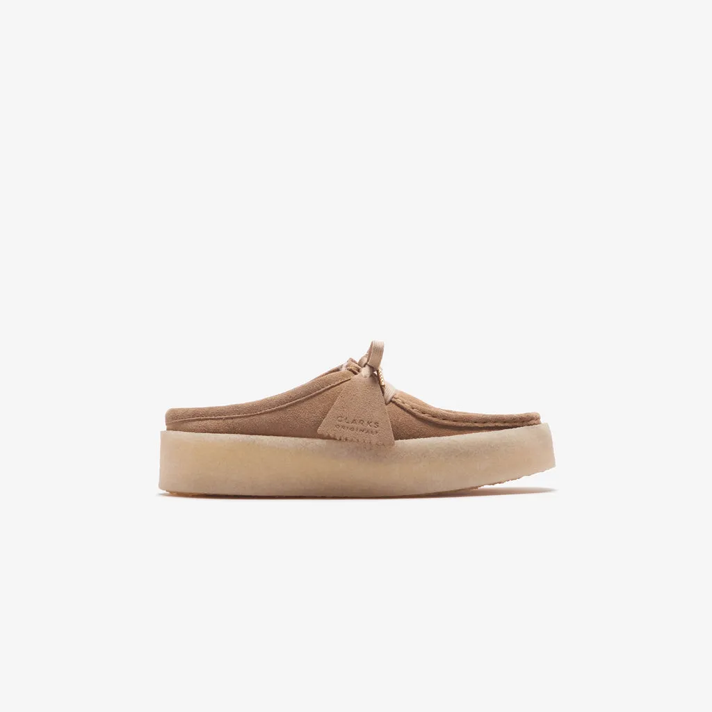 Clarks Wmns Wallabee Cup - Light Tan WLined