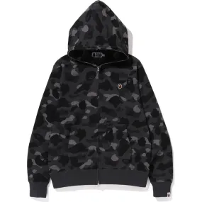 COLOR CAMO THERMAL FULL ZIP HOODIE MENS