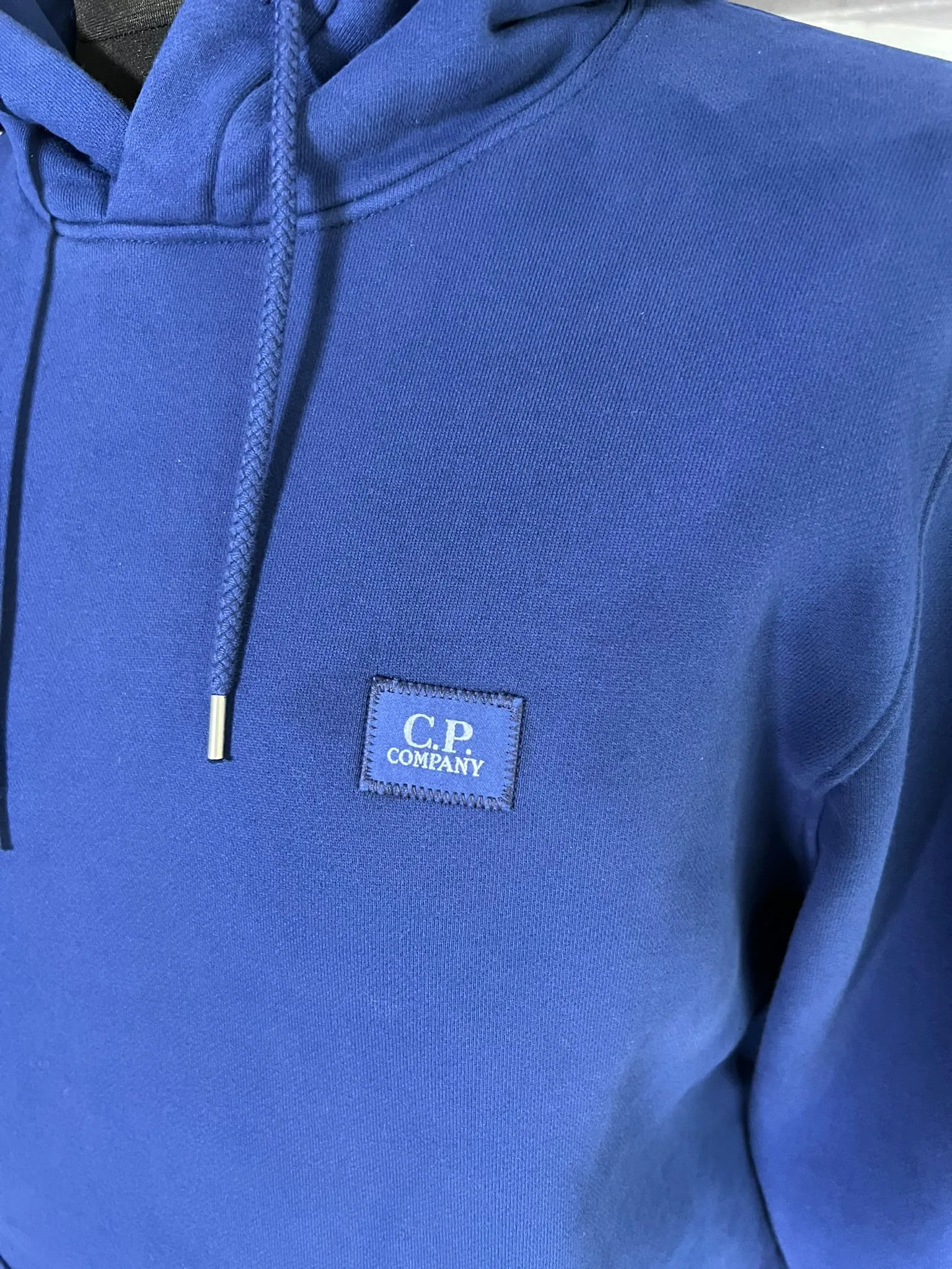 C.P. COMPANY BRUSHED COTTON FLEECE HOODIE