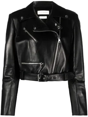 CROPPED BIKER JACKET