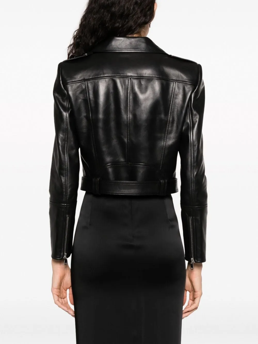 CROPPED BIKER JACKET