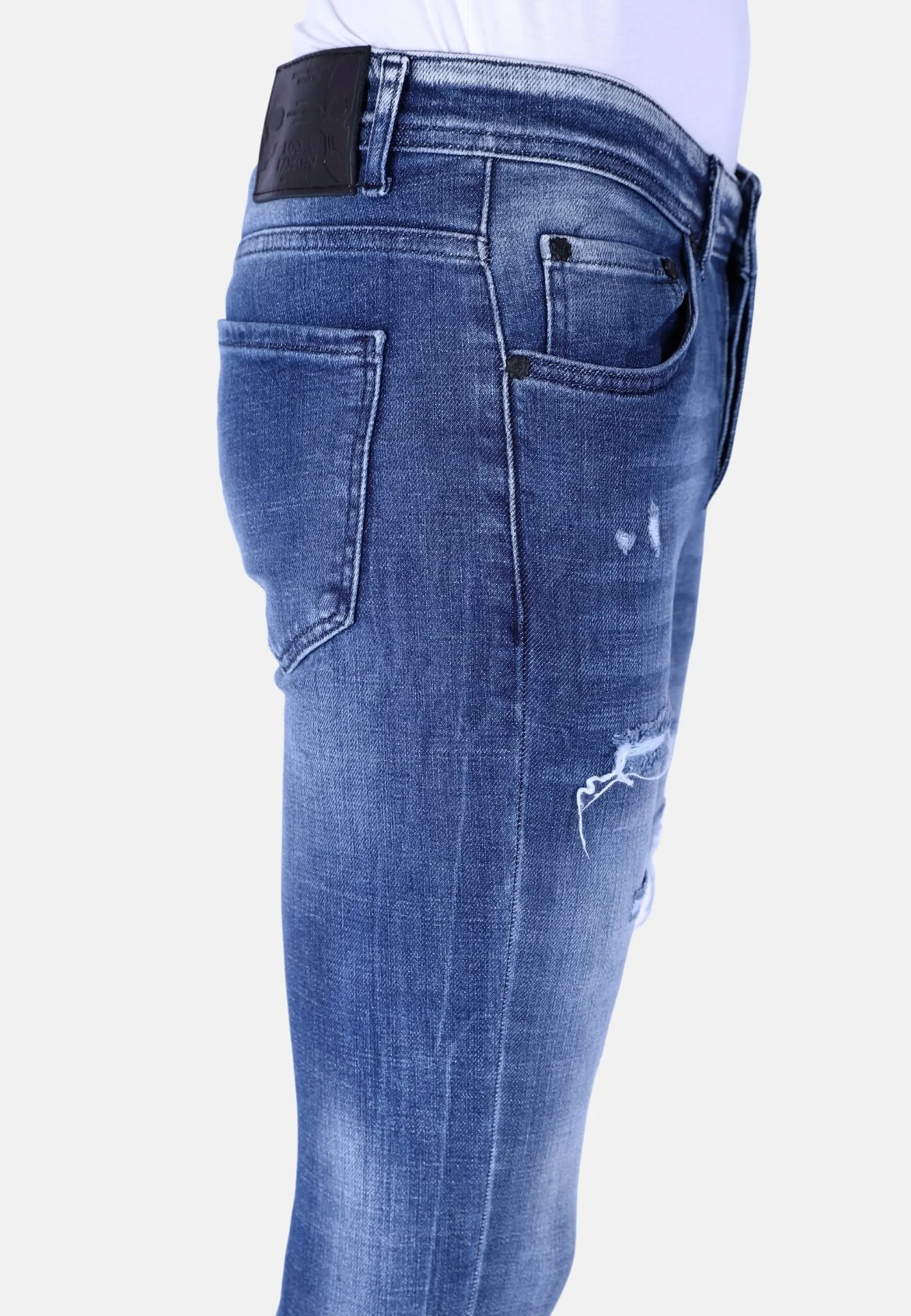 Dark Blue Slim Fit Men's Jeans |